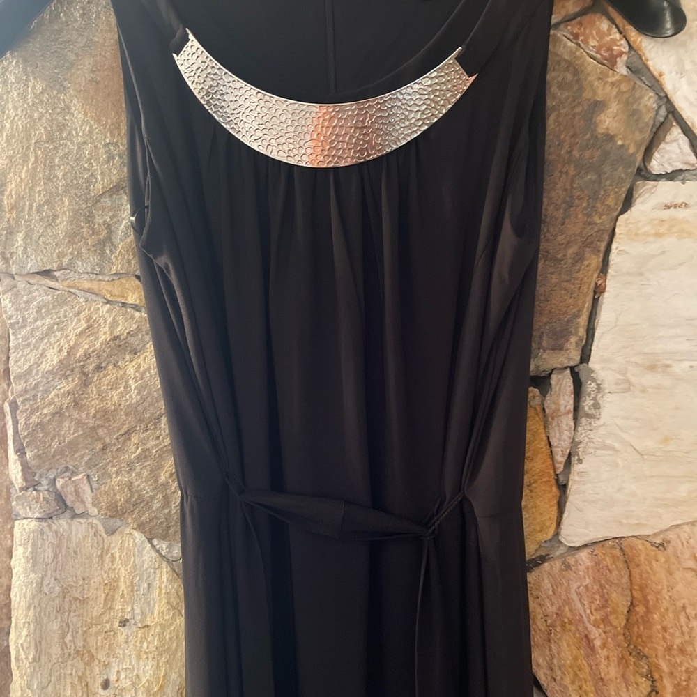 ROZ & ALI Women long Dress Black Stretch Roz & ALI  Maxi Dress